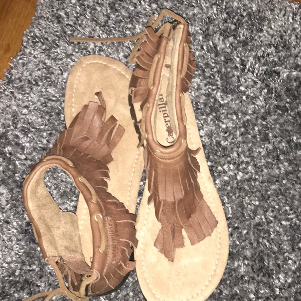 Brown sandals